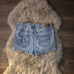 American Eagle Outfitters Light Blue Jean Shorts